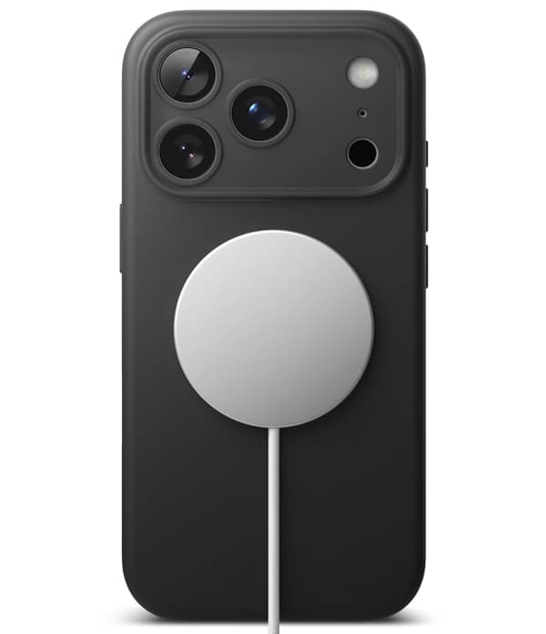 Ringke Mobilskal För iPhone 18 Pro Magsafe Magnetic Silikon - Svart
