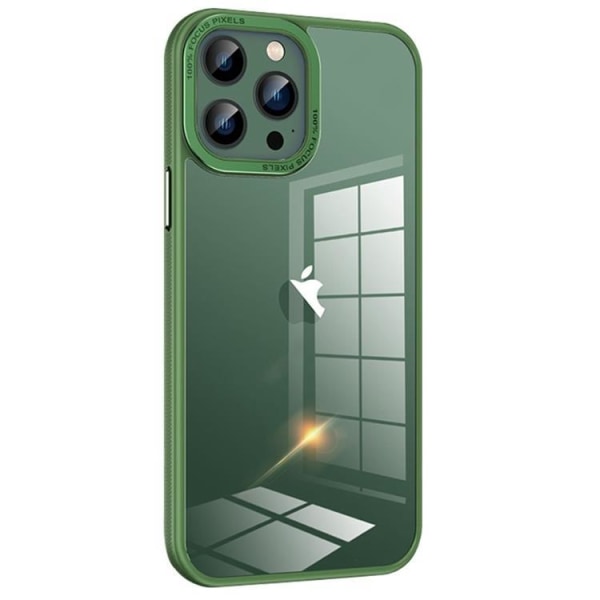 iPhone 14 Pro Max -kuori metallikamerarunko - vihreä