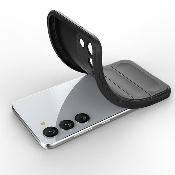 Mobilskal till Galaxy S23 Plus Magic Shield Flexible Armored - Blå Svart