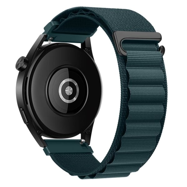 Galaxy Watch 6 (44mm) rannekoru Hoco Loop Nylon - vihreä