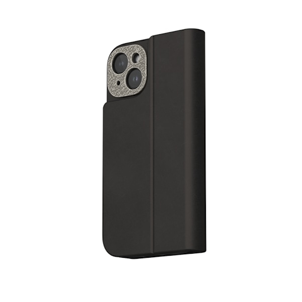 Moshi iPhone 15 Plånboksfodral Magsafe - Midnattssvart Svart