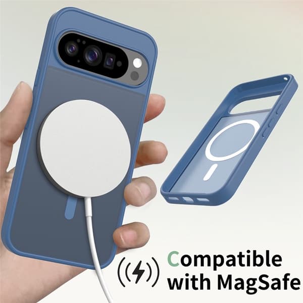 Mobilskal till Google Pixel 10 Pro XL MagSafe Skin Touch - Blå Blå