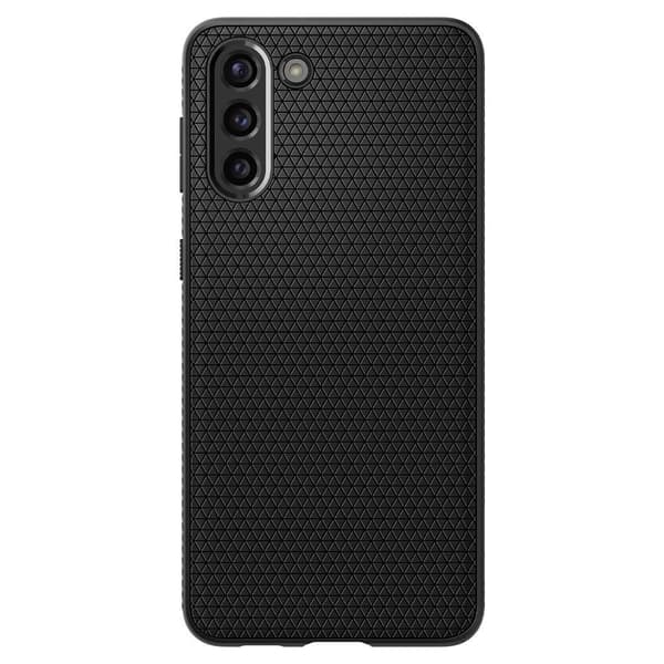 SPIGEN Liquid Air Skal Galaxy S21 Mat Sort Black