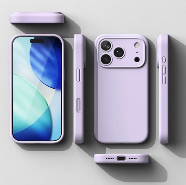 Ringke Mobilskal till iPhone 17 Pro Magsafe Magnetic Silikon - Ljuslila Lila