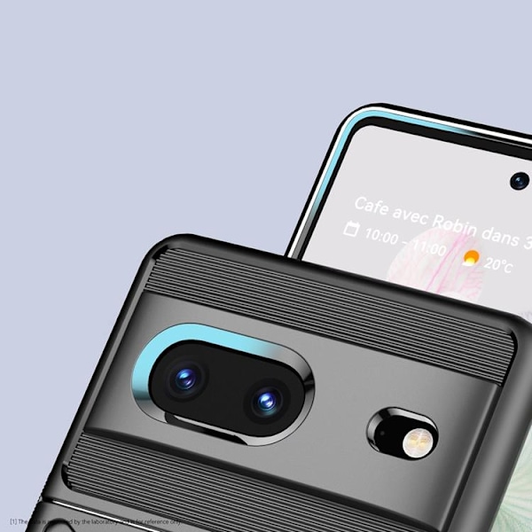 Google Pixel 7 Skal Thunder Flexible Armored - Svart Svart