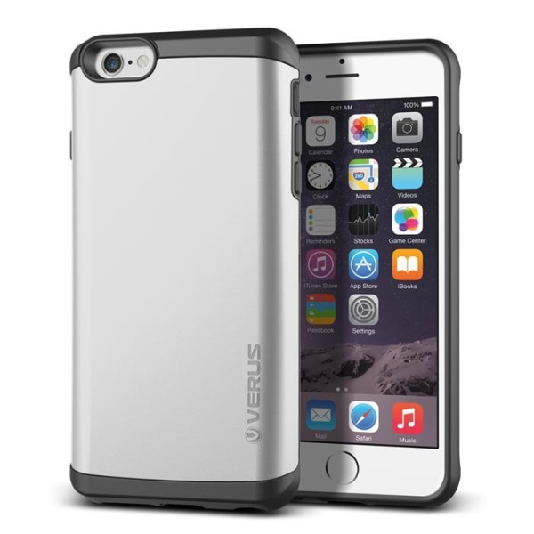 Verus Damda Veil-kuori peilillä Apple iPhone 6 (S) Plus (Si Silver
