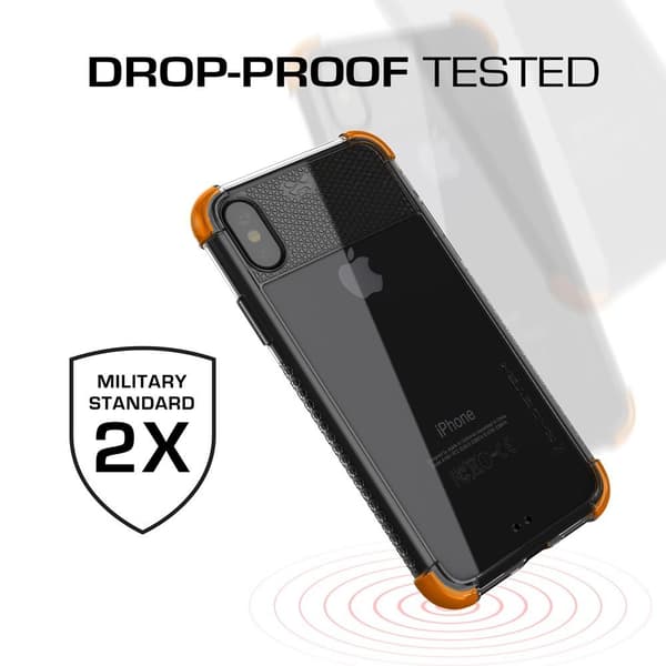 Ghostek Covert 2 Skal till Apple iPhone XS / X - Orange Orange