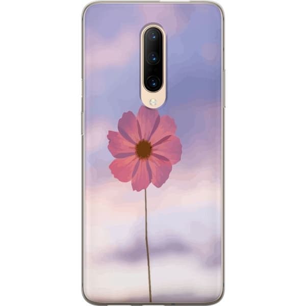 Mobilcover til OnePlus 7 Pro med Rosa blomst