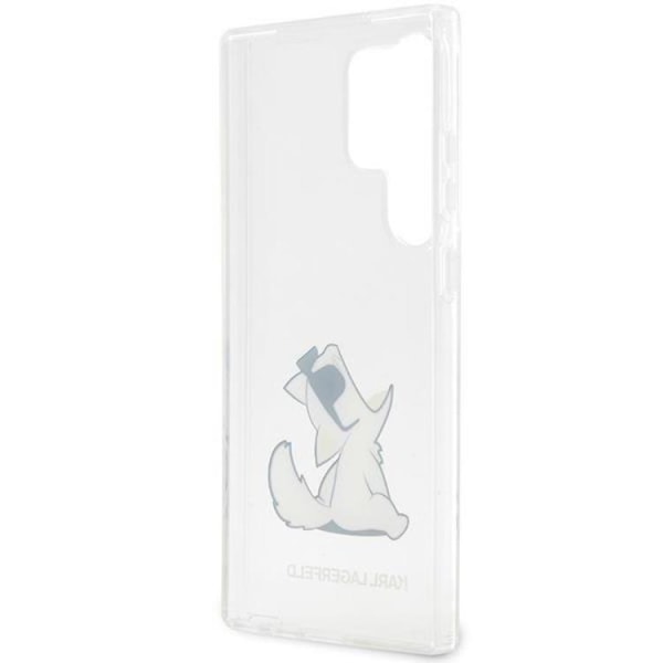 Karl Lagerfeld Galaxy S23 Ultra Mobil Cover Choupette Fun - Gennemsigtig