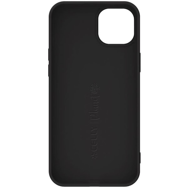 Celly iPhone 15 Plus Mobilskal Planet Soft TPU - Svart Svart