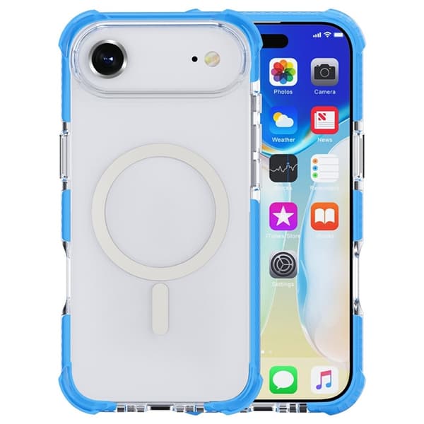 Mobilskal till iPhone Air MagSafe Förstärkta Hörn Acrylic - Blå Blå