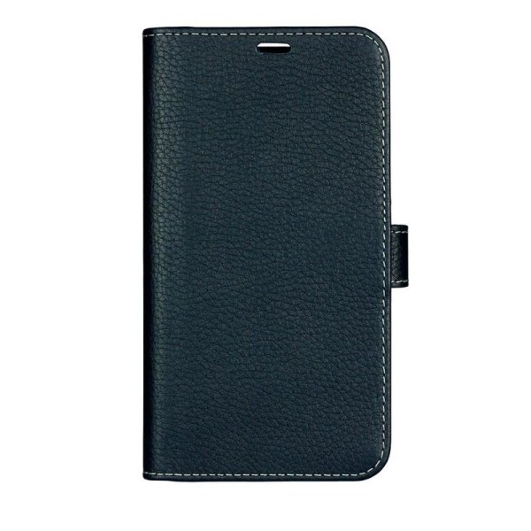 Onsala Collection äkta läder Plånboksfodral iPhone XS / X - Marinblå Blå