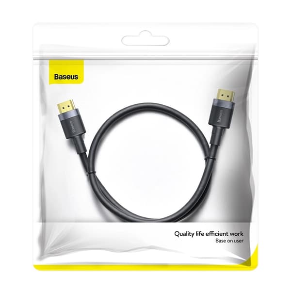 Baseus Cafule Kabel HDMI till HDMI 1m 2.0 4K 60Hz 3D 18 Gbps Black