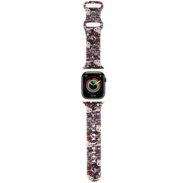 Hello Kitty Apple Watch (38/40/41 mm) Armbåndsmærker Graffiti - Rose