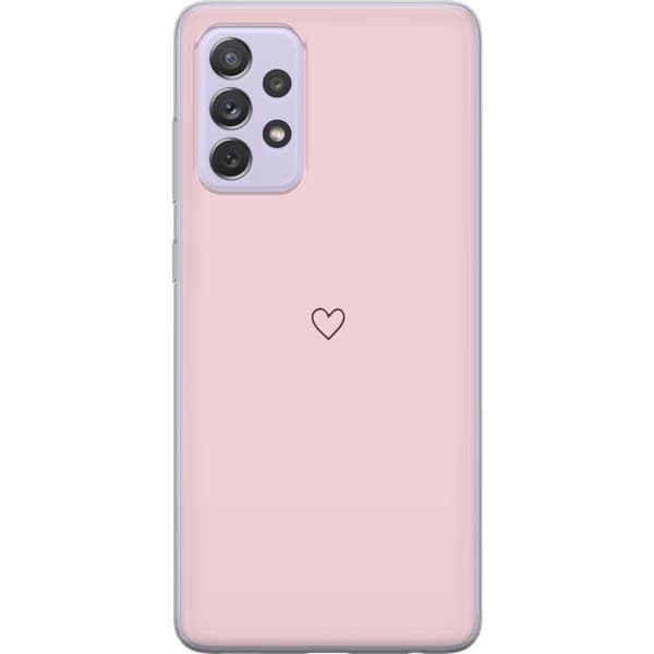 Telefontaske til Samsung Galaxy A52s 5G med lille hjerte