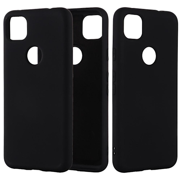 Silikone etui til Google Pixel 4a - Sort Black