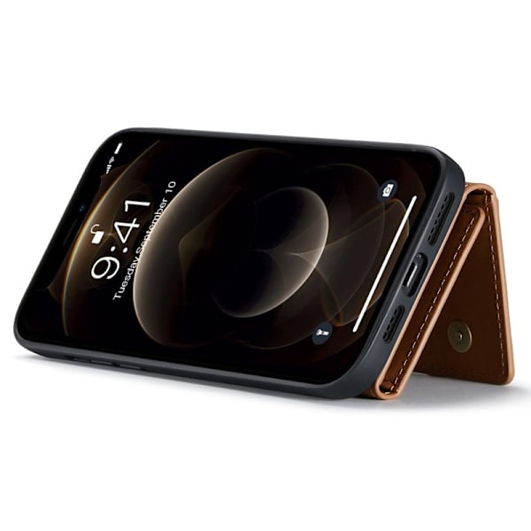 DG.MING M2 Series Mobilskal till iPhone 14 Shockproof Brun