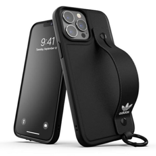 Adidas iPhone 13 Pro Max matkapuhelimen suoja TAI käsihihna - musta