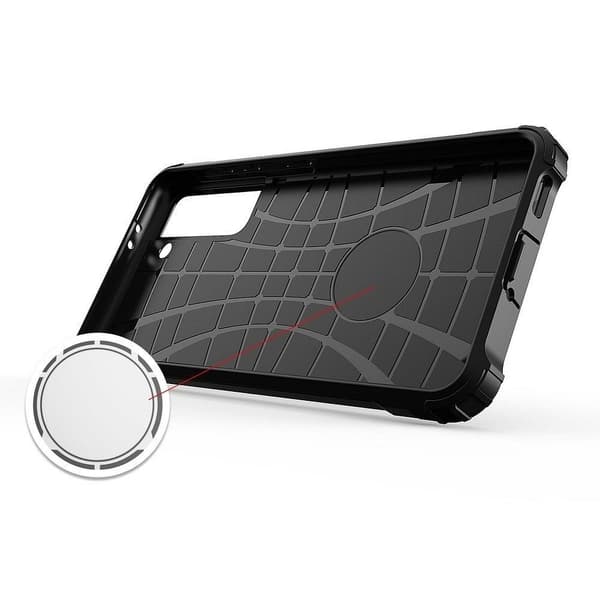 Galaxy S21 Cover Forcell Armor Hårdplast - Sort Black