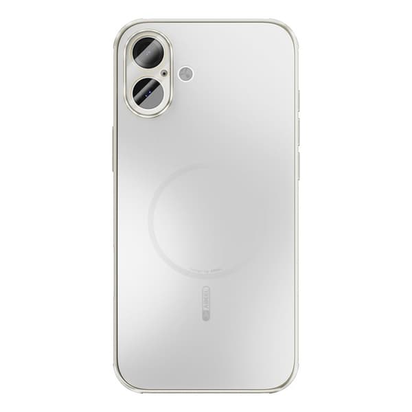 ABEEL Mobilskal till iPhone 16 Plus Magnetiskt TPU PC Kylande Matt Vit