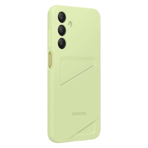 Samsung Galaxy A25 5G Mobilcover med kortholder - Lysegrøn