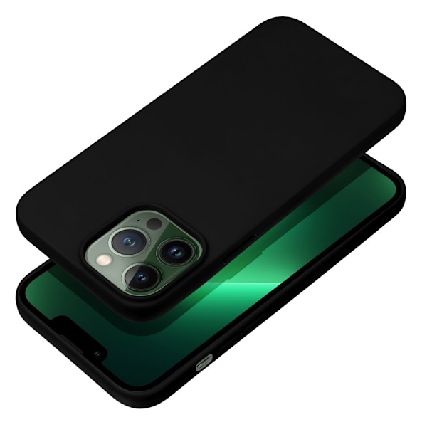 Forcell iPhone 14 Pro Max Skal Soft Mjukplast Svart Svart