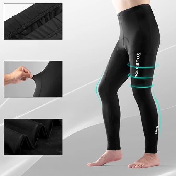 Rockbros Ventilerande Cykelbyxor XL - Svart