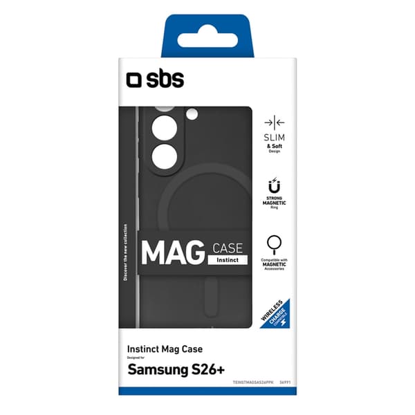 SBS Mobilskal För Galaxy S26 Plus MagSafe Instinct Mag - Svart