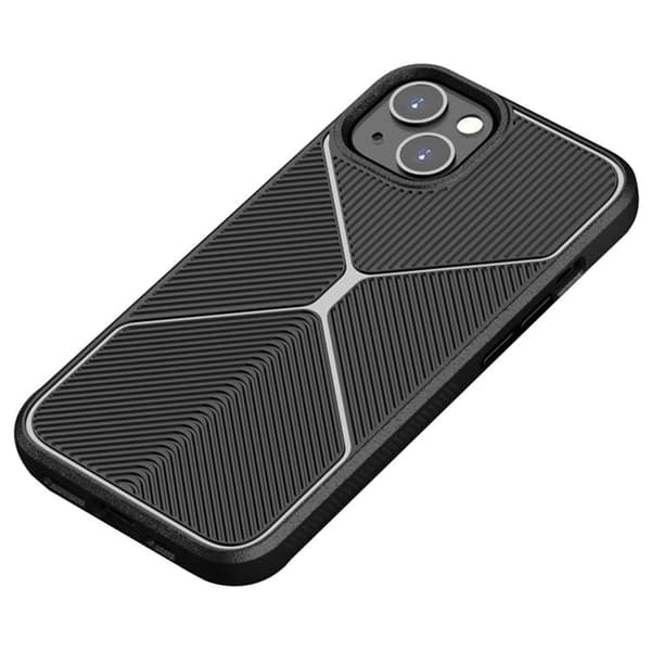 iPhone 14 Pro Max Cover X Design - Sort Black