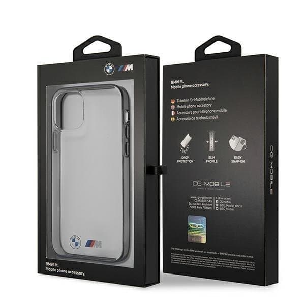 BMW Sandblast Skal iPhone 12 mini - Läpinäkyvä Transparent