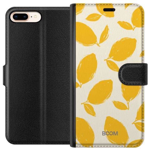 Plånboksfodral till Apple iPhone 8 Plus med Lemon Breeze