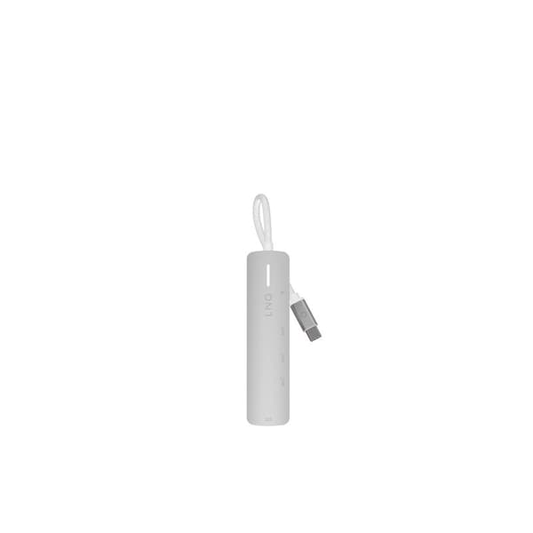 Linq 5in1 PRO 140W USB-C Multiport Hub Aluminiumgrå