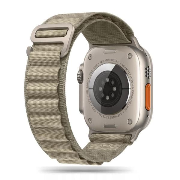 Tech-Protect Apple Watch (44/45/46/49 mm) Armbånd Nylon Pro Beige