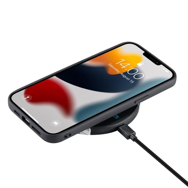 JEEHOOD 2-i-1 Hybrid Mobilskal med för iPhone 13 Pro - Rosa