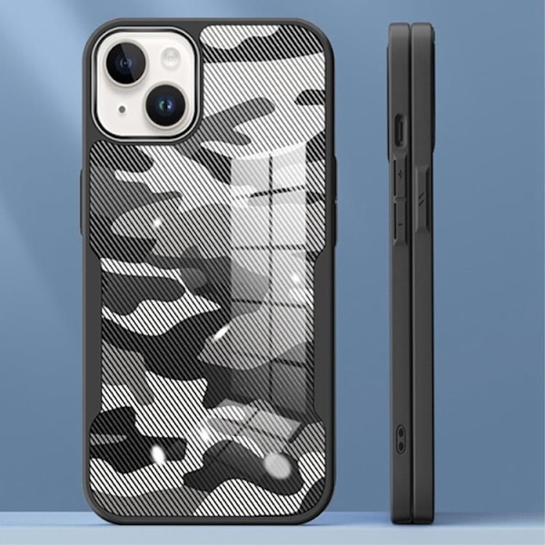 Rzants iPhone 14 Plus Skal Camouflage - Svart