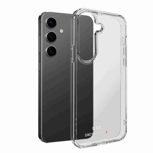 SBS Mobilskal till Galaxy S24 D3O - Transparent