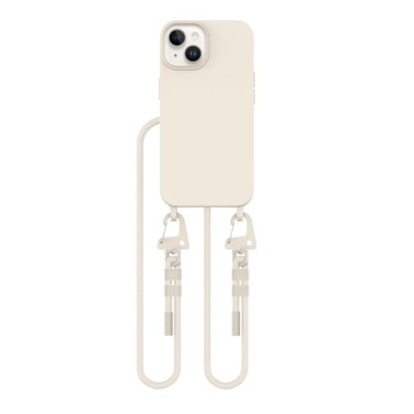 Tech-Protect iPhone 14 Mobilhalsband Skal Magsafe Magnecklace Rosa
