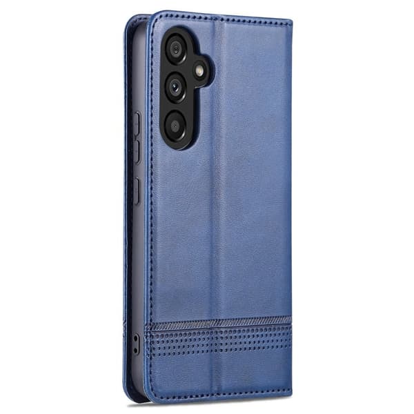 AZNS Samsung Galaxy A35 5G Plånboksfodral Konstläder - Blå