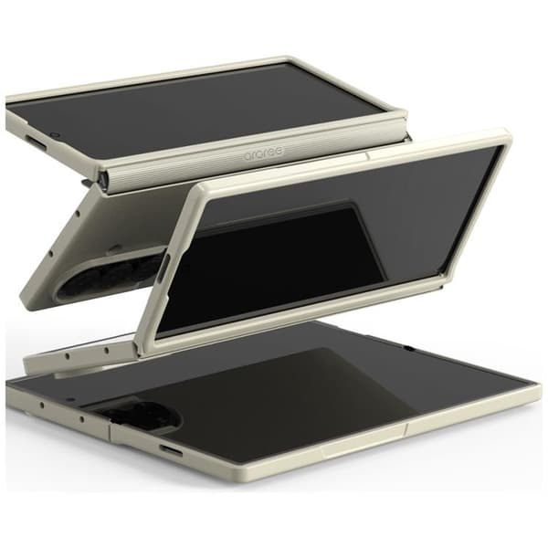 Araree telefontaske til Galaxy Z Fold 7 MagSafe Qi2 Aero Flex M - Navy Blå