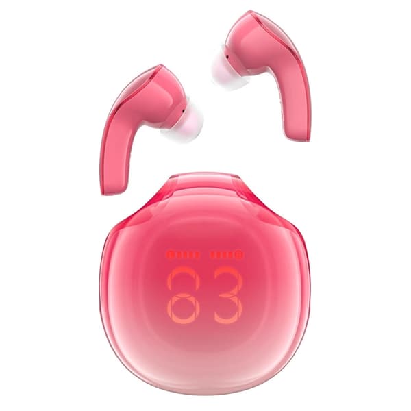 Acefast T9 Bluetooth 5.3 In-Ear Trådløse Høretelefoner - Rød Röd