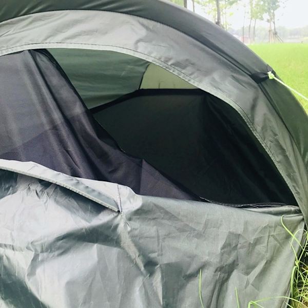Utomhuscamping Enkeltält Lättvikt - Armégrönt