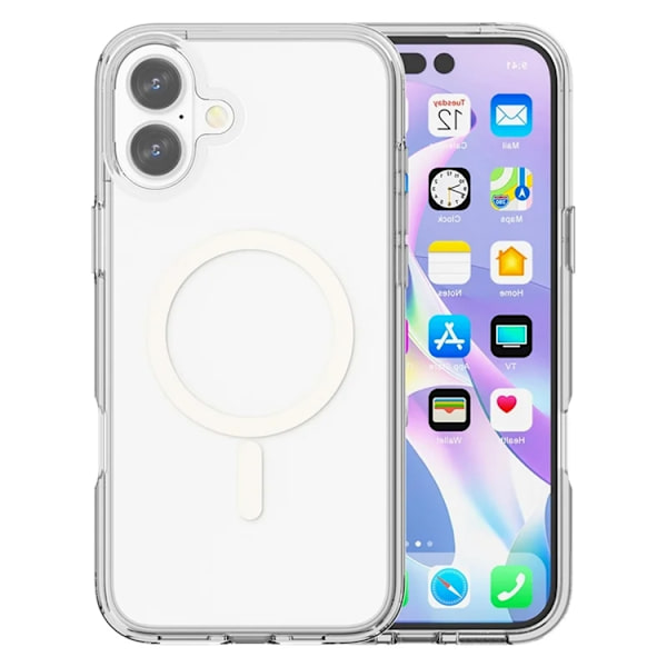 Mobilskal till iPhone 17 MagSafe - Transparent Transparent