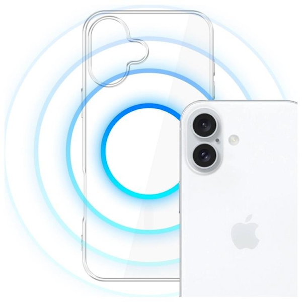 3MK Mobilskal till iPhone 17 MagSafe - Clear Transparent
