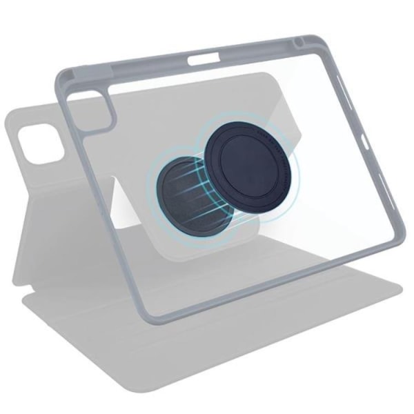 Uniq iPad Pro 11 (2022/2021) -kotelo Rovus Magnetic - musta