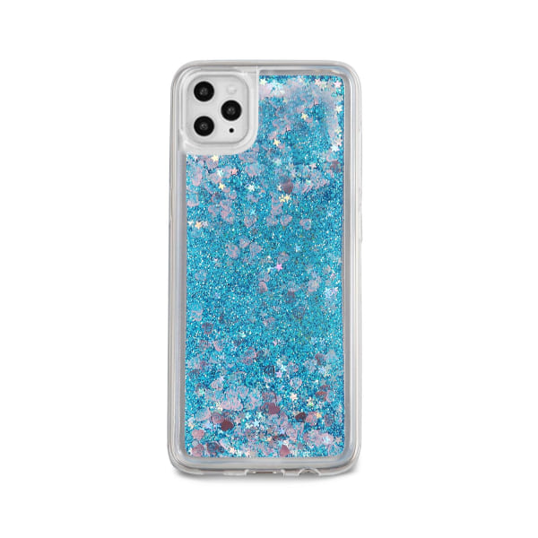 Glitter Case Apple iPhone 11 Pro Max -puhelimelle - sininen Blue
