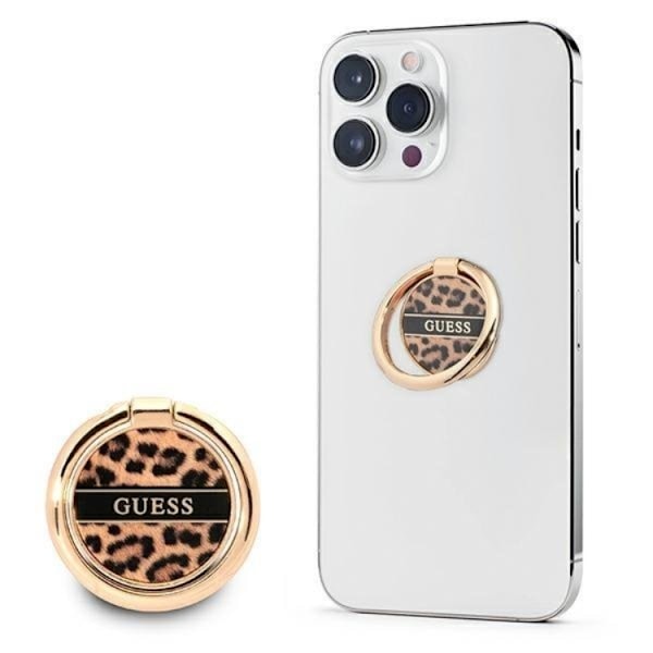Guess Ring Ställ Leopard Collection - Brun Brun