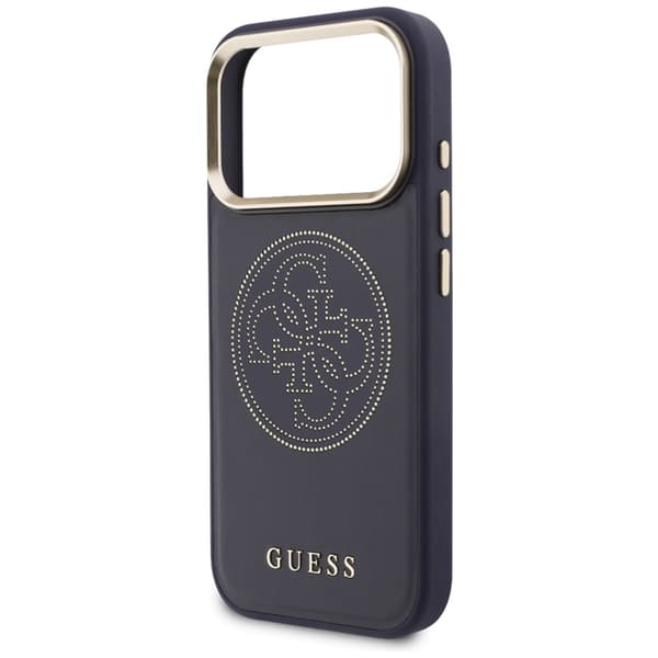 Guess Mobilskal För iPhone 17 Pro Max MagSafe  Perforated 4G - Blå Blå