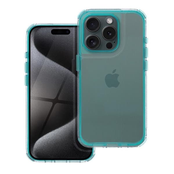 Telefontaske til iPhone 16 Plus Matrix Clear - Mint Grön