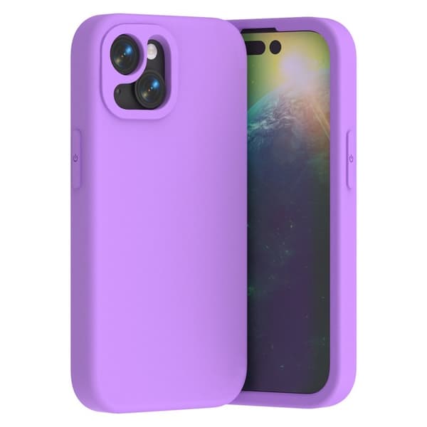 Mobilskal till iPhone 15 Shockproof EVA - Lila Lila