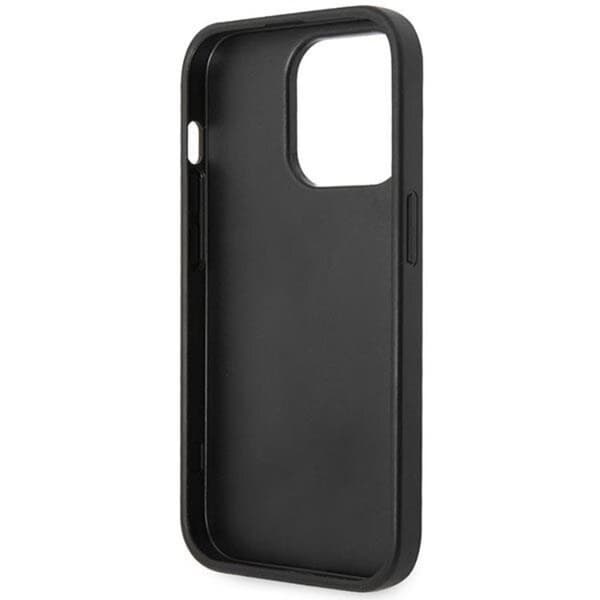 Guess Mobilskal till iPhone 15 Pro Big Metall Logo - Grå Grå